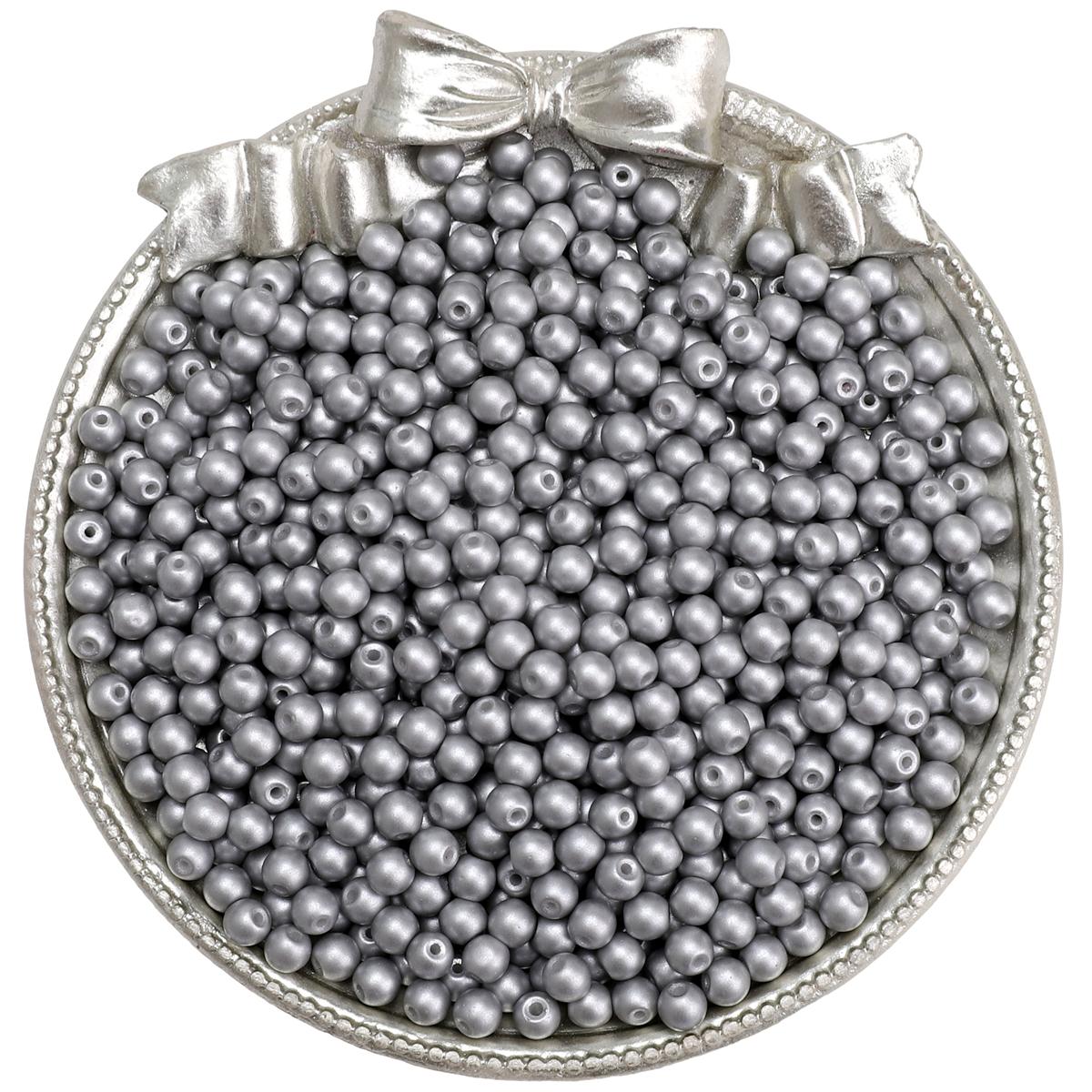 

100 шт. стеклянные бусины, чешские бусины, бусины-разделители для изготовления ювелирных изделий, аксессуары серый