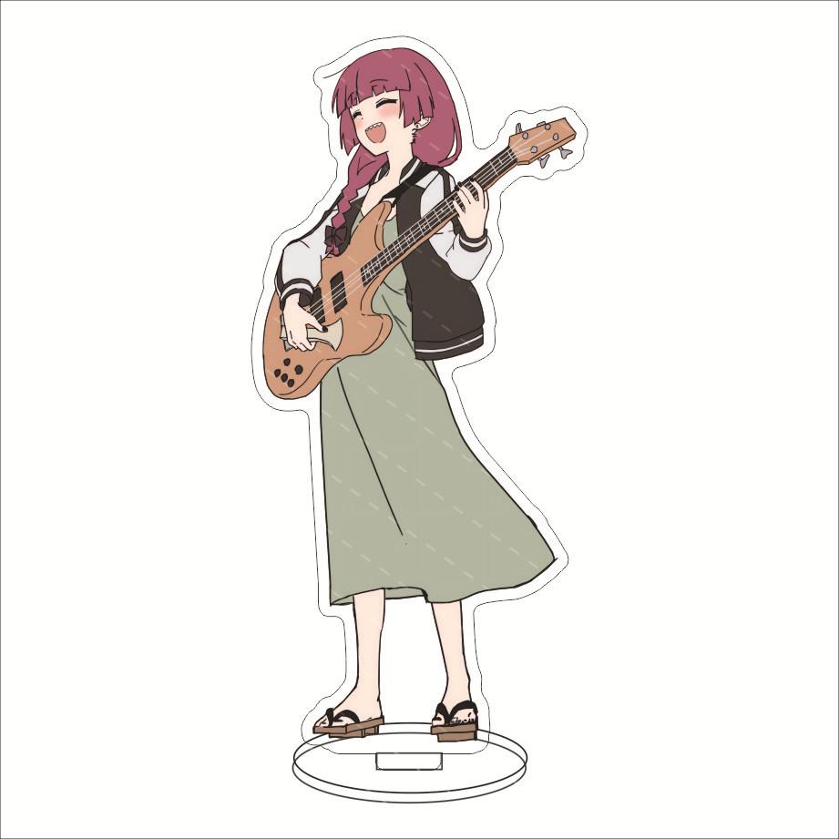 Anime Bocchi the Rock Figure Acrylic Stand Hitori Gotou Ijichi Nijika Yamada Ryo Kita Ikuyo Gift Desk Decoration