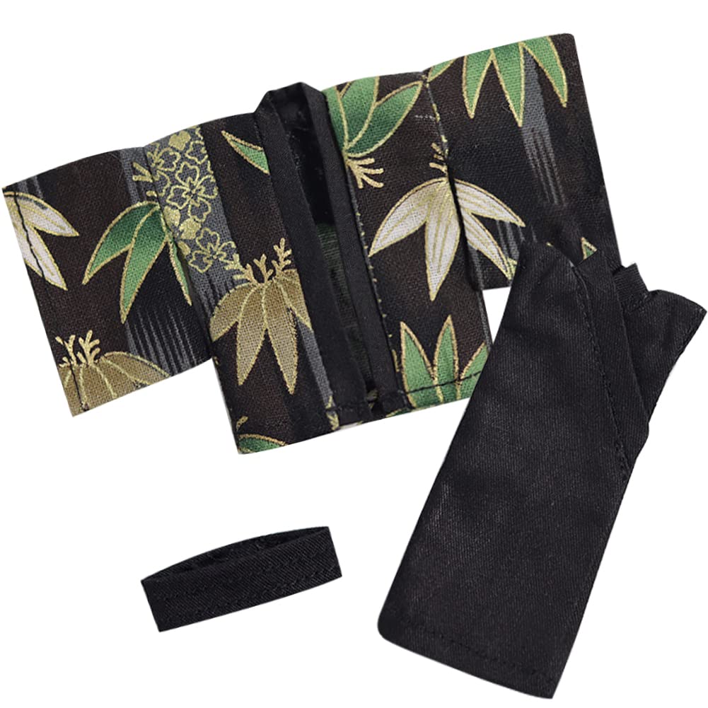 

YUYAKESHI Obitsu 11 OB11 Obitsu Doll 11cm Body P9 Doll 11cm Kimono GSC Body Set YMY Suit Outfit Obitsu Body Kimono Nendoroid Yukata Male Leaf 3-Piece