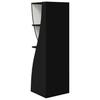 Corner Cabinet Black 32 x 32 x 102 cm Engineered Wood