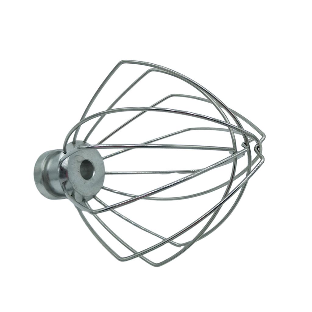 Reliable Mixer Head Whisk Attachment Wire Whisk Replacement Easy to Clean Stainless Steel Material for Stand Mixers
