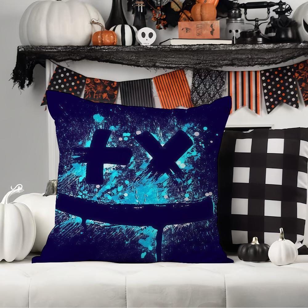 Dutch disc jockey M-Mar T-Tin G-Garrix Pillow Case Office Cushions Suitable For Sofa Car Bedroom Decorative Cushion Cover