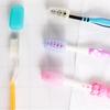 10 Pieces Colorful Silicone Toothbrush Protectors Covers Caps Compacts Travel Accessories With Dustproof Closure