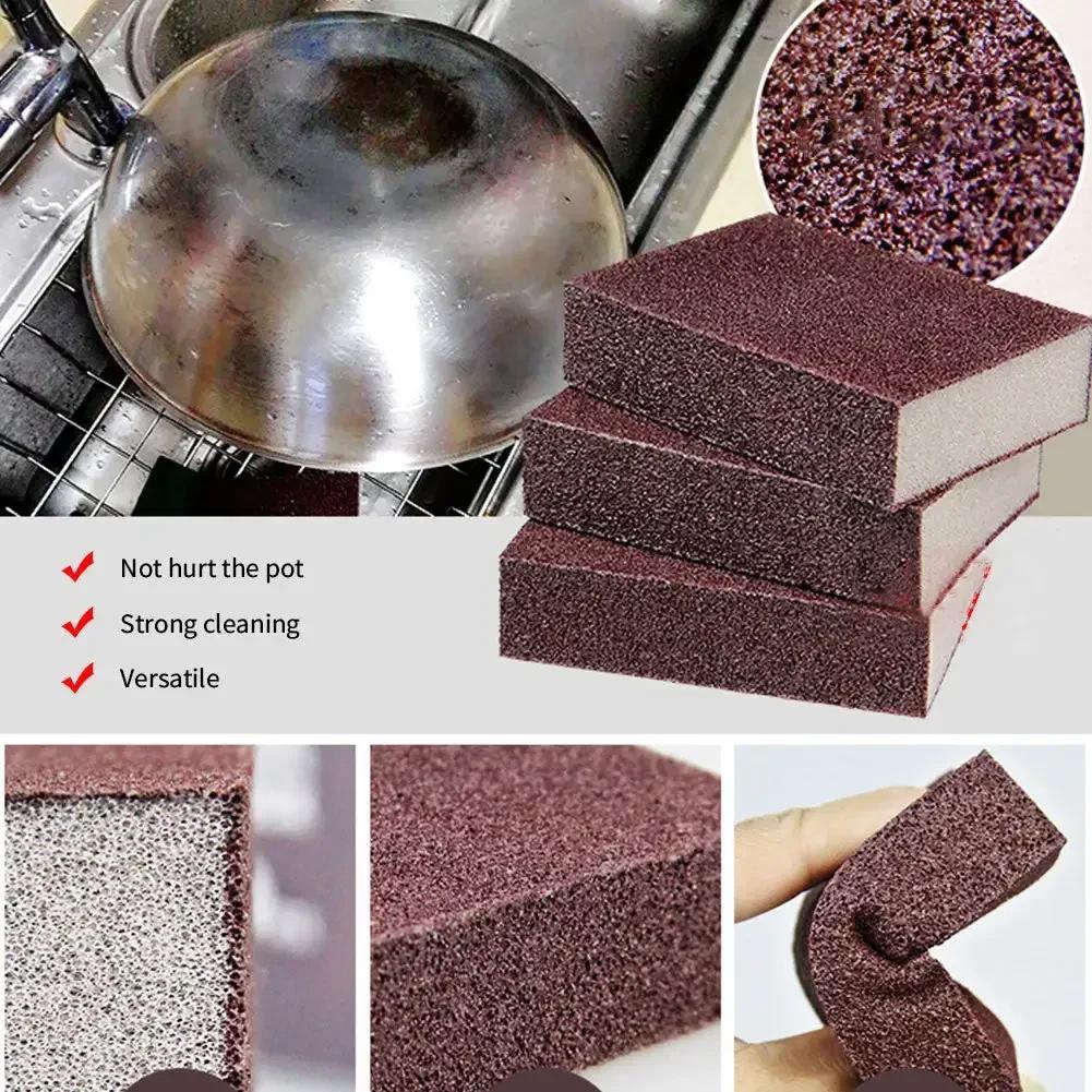 

Super Strong Decontamination Sponge Emery Sponge Rag Magic Strong Decontamination Rag Kitchen Cleaning Sponge Tool M