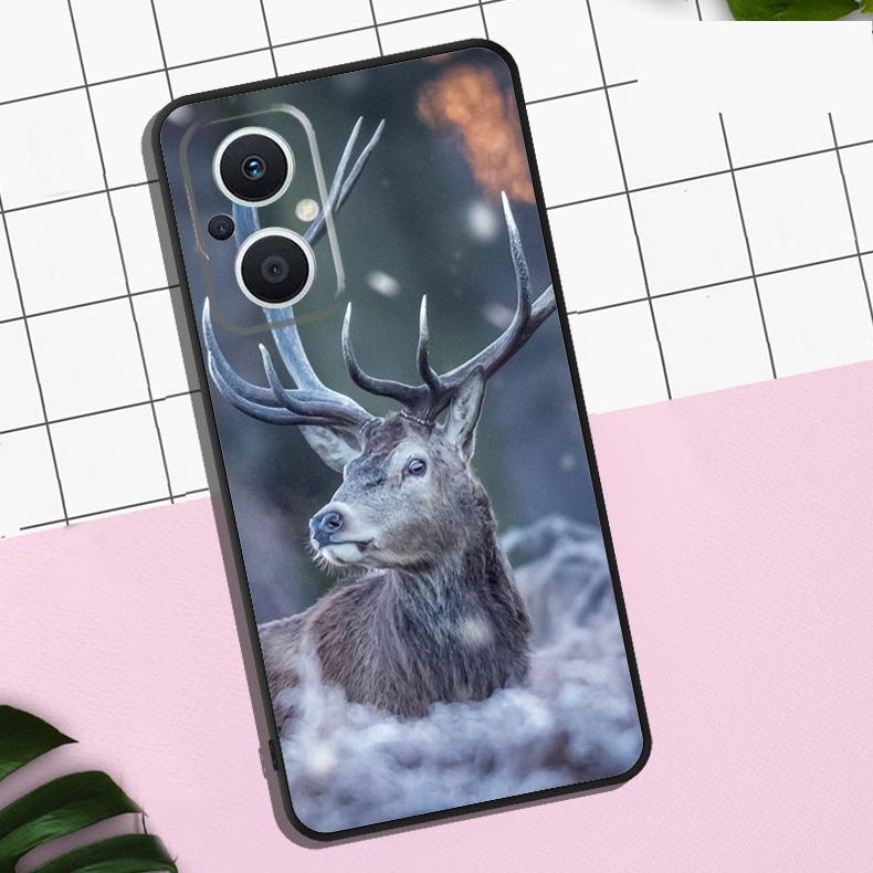 Deer Hunting Camo Case For OPPO Reno 13F 13 12 12F 11 11F 8T 7 8 10 Pro OPPO Find X8 Pro X6 X3 X5 Lite Cover