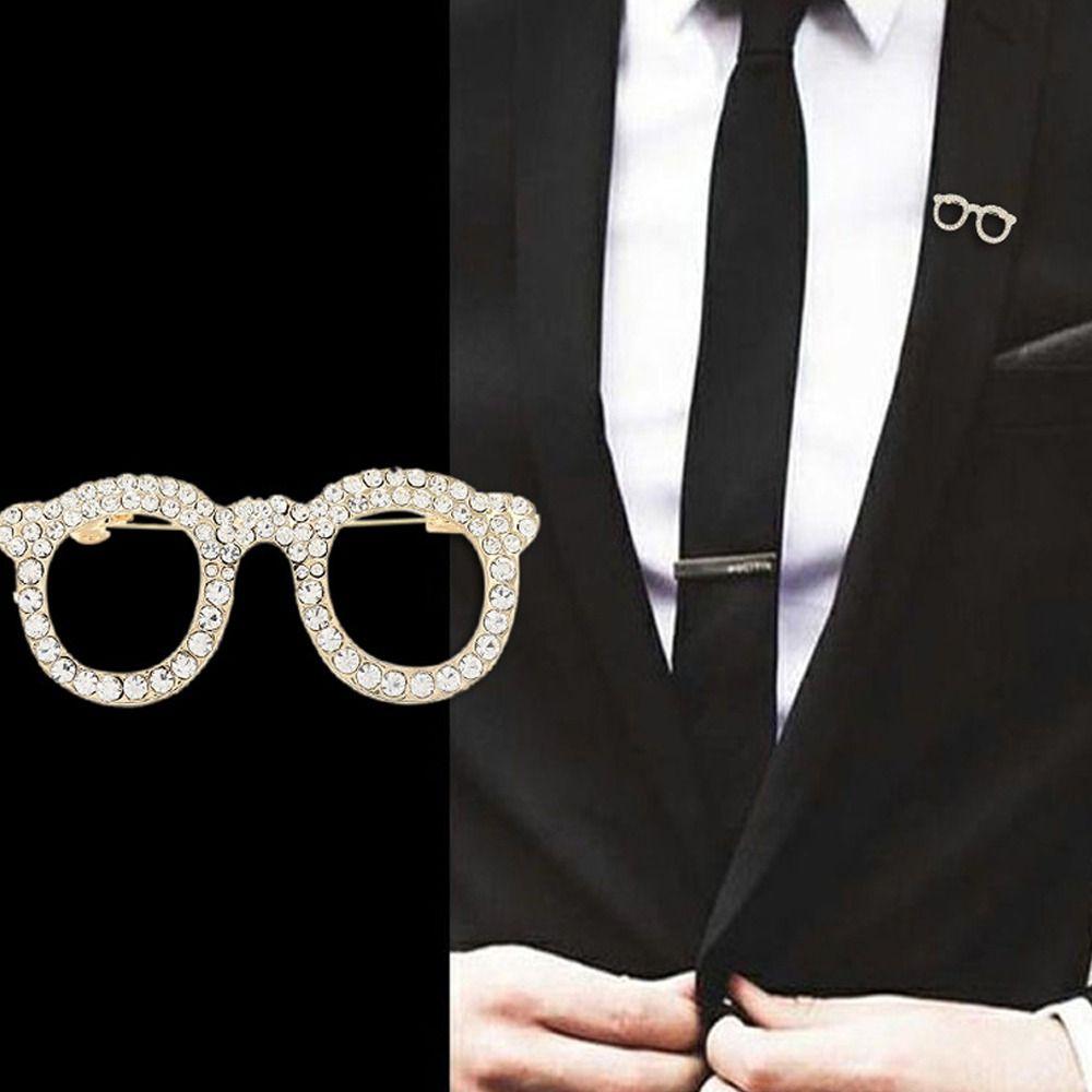 Musical Note Glasses Butterfly Women Brooch Korean Style Brooch Fashion Jewelry Clothing Accessory