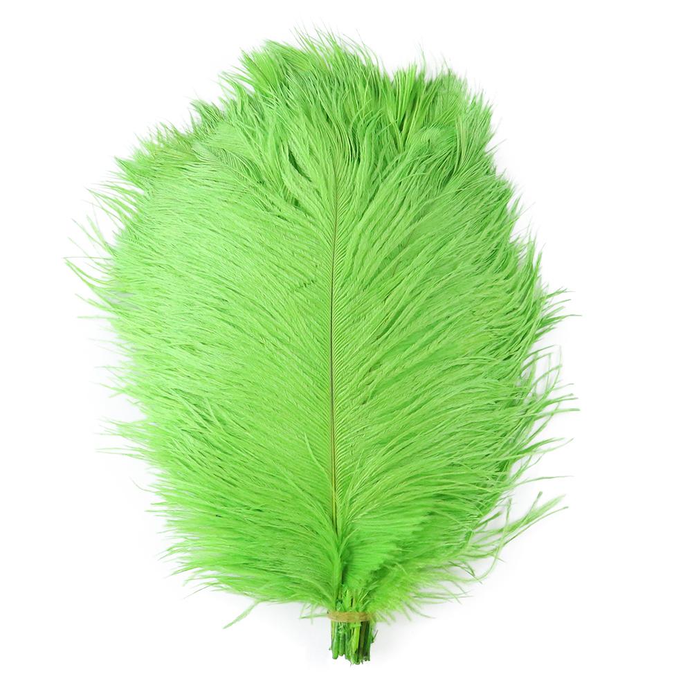 10PCS Colored Ostrich Feathers 15-60cm for Crafts Carnival Wedding DIY Table Center Decor Fluffy Ostrich Plumas Accessories Bulk