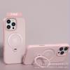 Magnetic Rotating Stand Phone Case IPhone 16 Pro 15 14 With Strong Magnet Soft TPU Cover Anti-Slip Shockproof