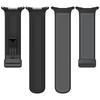 Magnetic Closure Silicone Leather Straps Bracelets For 47mm Smartwatch Adjustable Fitness Outdoor Business Compatible