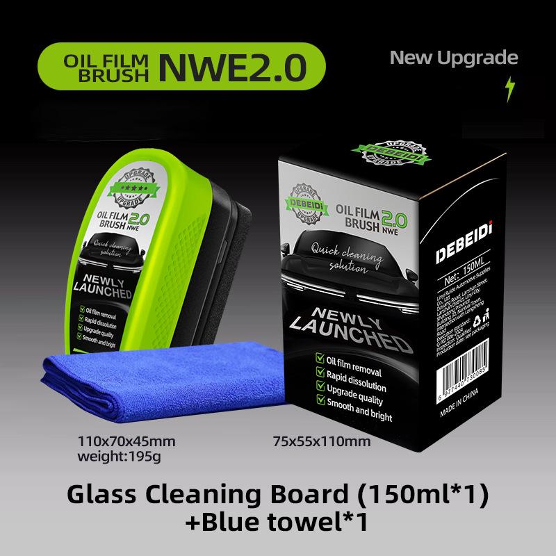 Debody Glass Oil Film Remover: Powerful, Long-lasting Decontamination Coating for Windshields and Windows with Crystal Plating and Rain Repellent.