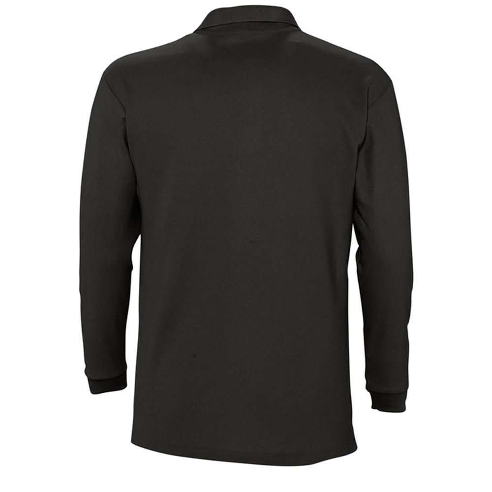 SOLS Mens Winter II Long Sleeve Pique Cotton Polo Shirt