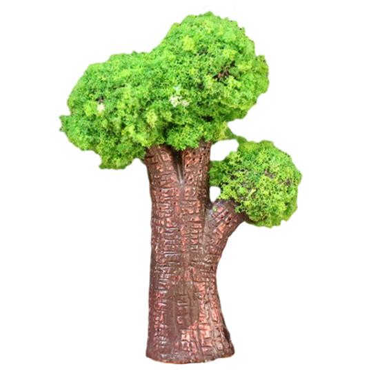 Model Trees Micro Landscape Ornaments Mini Artificial Trees for Moss Micro-Landscapes And Potted Plants Realistic Resin Craft Decorations for Home