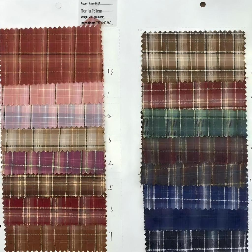 Collezione Tessuti Moda a Quadri Primavera/Estate per Donna e Bambino