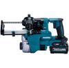 Makita Cordless Hammer Drill 40V Max Includes 2 and Case 2.5Ah, Batteries, Charger, (HR010GRDXV)