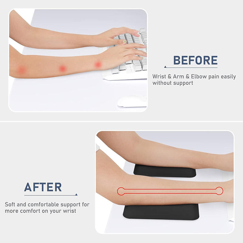 Wrist Mouse Keyboard Protection Rest Pad Massage Texture For PC Laptop Gaming Office Keyboard Mouse Stand Memory Cotton Rest