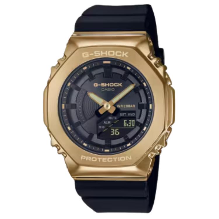 

CASIO Unisex Liquid Crystal/Analog Dual Display Series Black Watch GMS2100GB-1A GMS2100GB-1A Black Dial