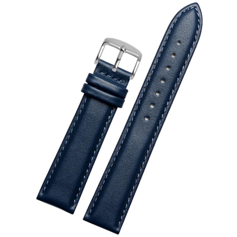

Браслет из натуральной кожи, синий ремешок для часов Citizen Rossini, ремешок для часов 14, 16, 18, 20 мм, 21 м, 22 мм, 23 мм, оптовая продажа 23mm