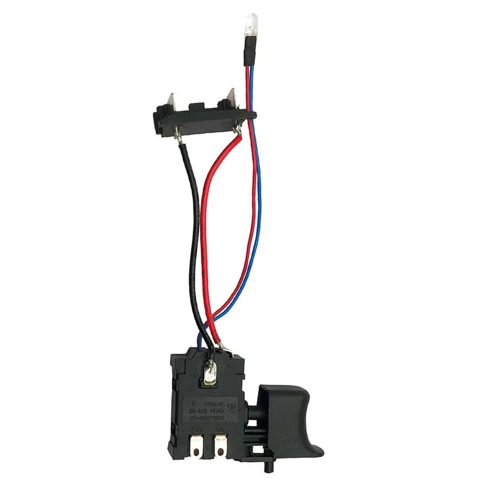 Trigger Switch Universal 21V Plastic For Electric Drill Dustproof Speed Control Push Button Trigger Switches