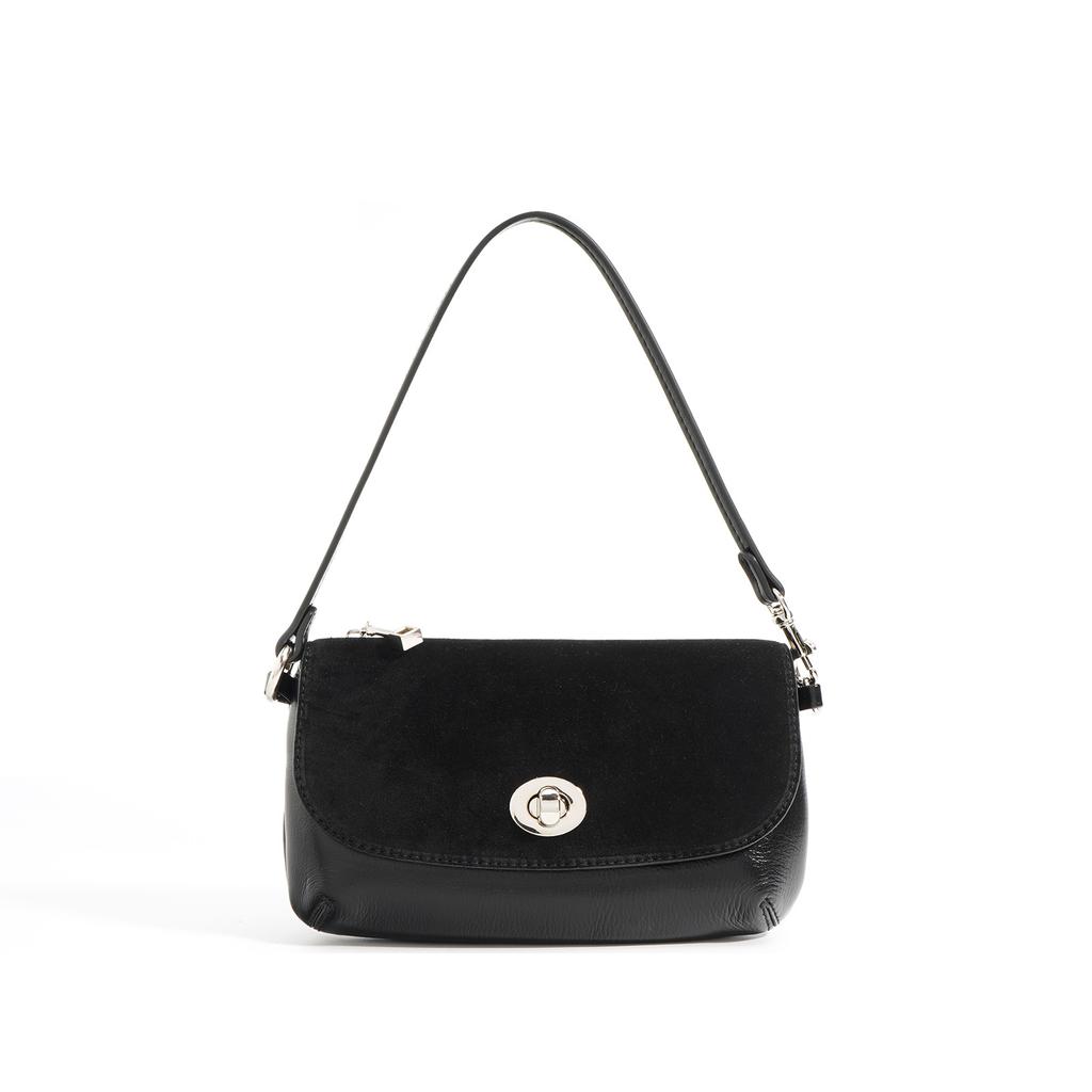 Bag for Girls Chain Bag Small Square Bag Small Fragrant Style Frosted Leather High-end Single-shoulder Crossbody Women's Bag