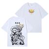 Makora Jujutsu Kaisen Back Art Cotton Tee High-quality Streetwear T-shirts Suitable for Both Men Women Summer T Shirts