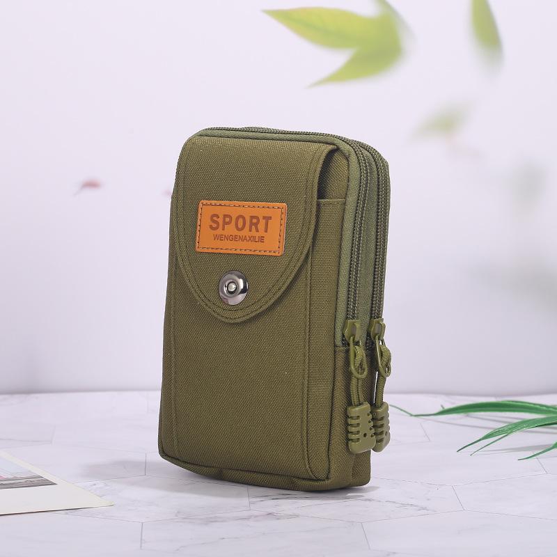 Men's Multifunctional Phone and Coin Waist Bag for Construction Site Work