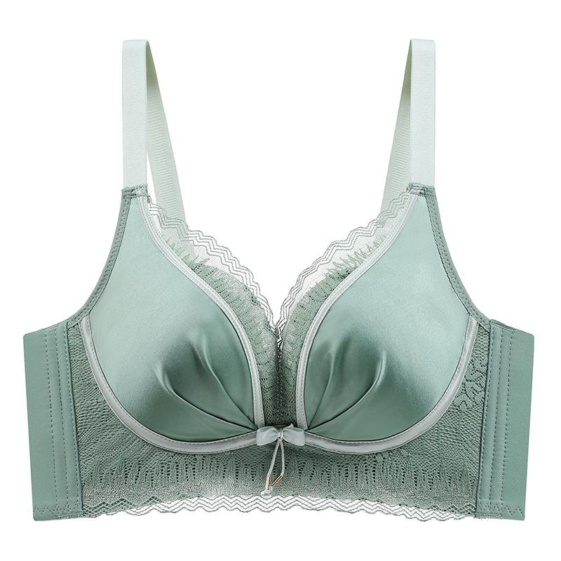 Gathering Bra for Women Anti Sagging Bra Without Steel Ring Breast Collection and Adjustment Bra