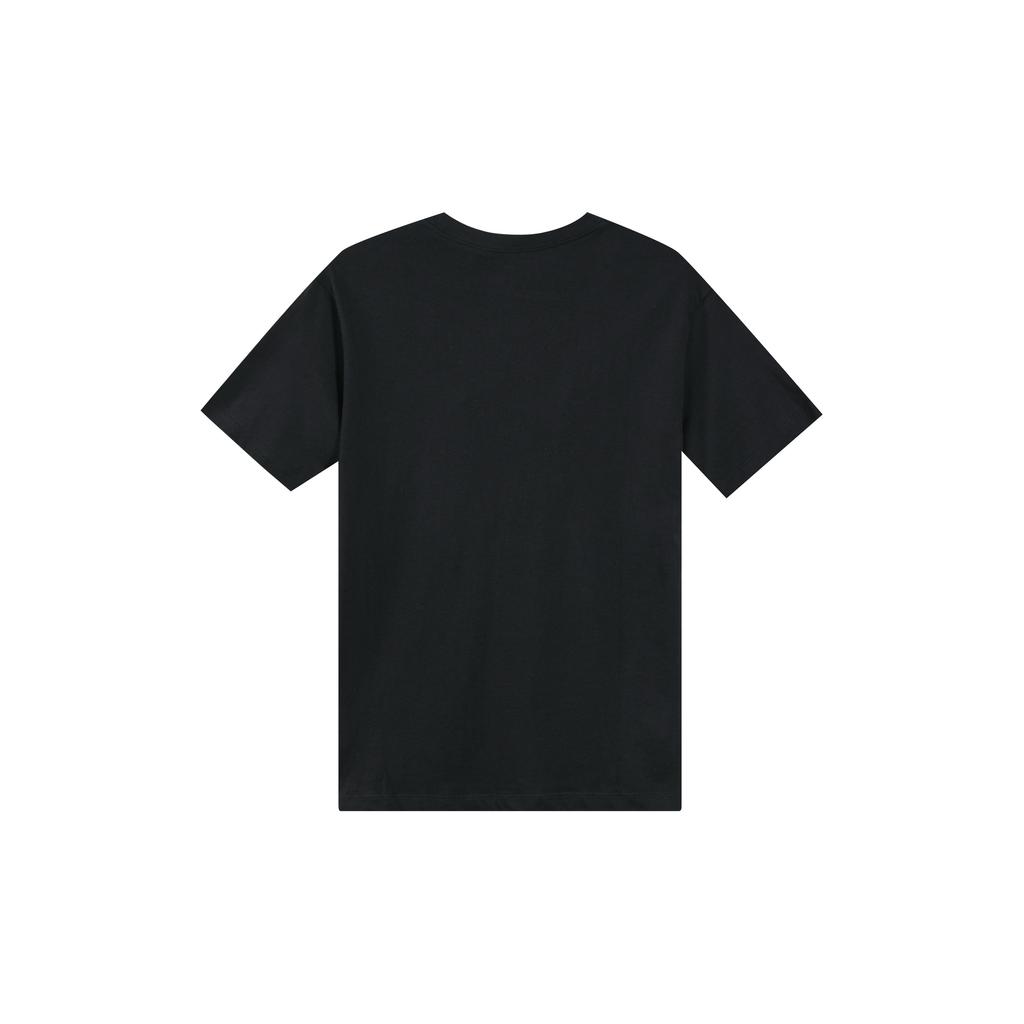 Air Jordan Printed Letter Logo Crew Neck T-Shirt Men Tops Black CJ6307-010