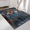 Manowar: Blood Kings carpet Doormat Living room and bedroom mats Dormitory decoration Bathroom mat Office chair cushion