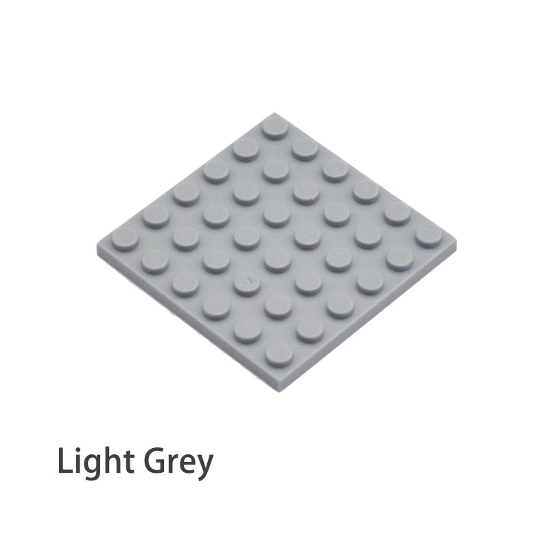 Non-Toxic 50Pcs Diy Building Blocks 6X6 Dots Thin Figures Bricks 12Color Educational Creative Size Compatible Brand Toys For Children 3958