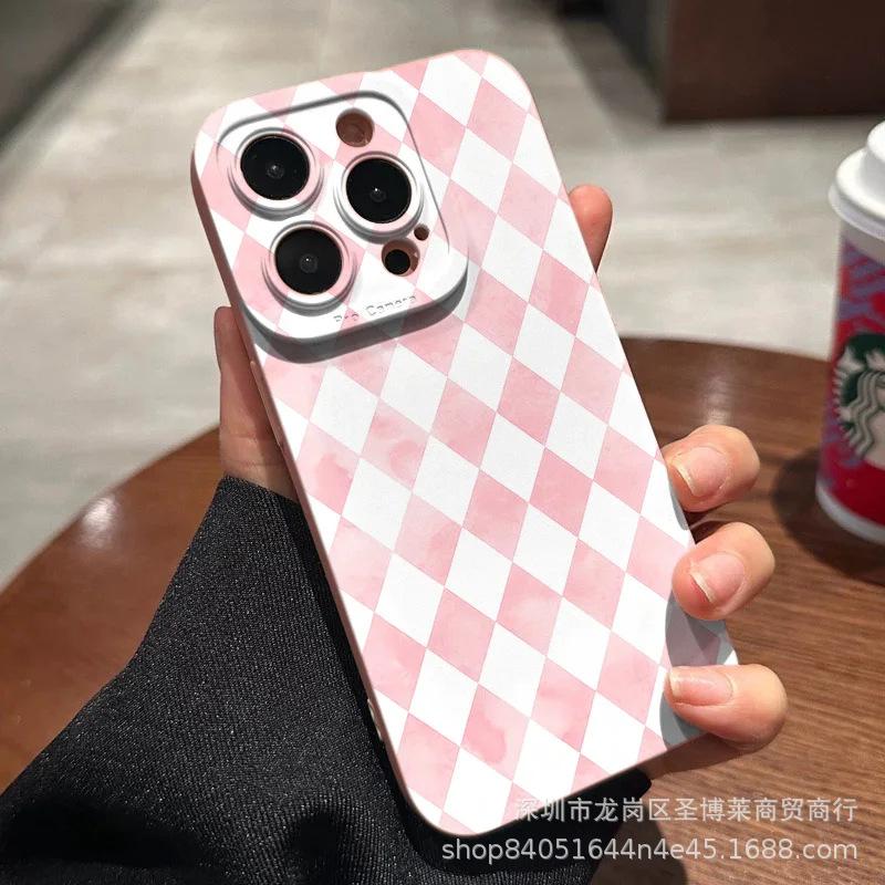 Simple grid for Apple 15 mobile phone case iphone12promax set 14/13/11/XSMAX pupil eye 16