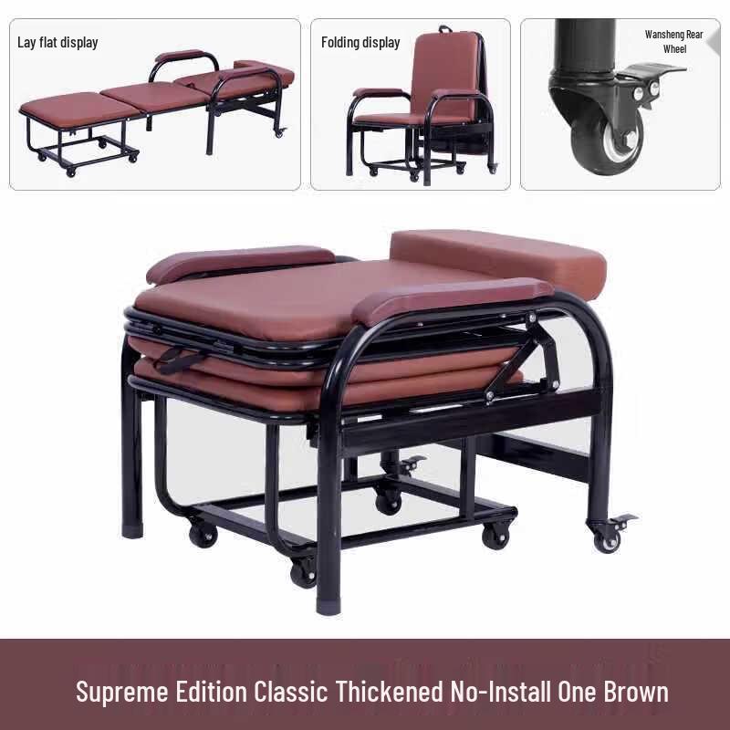 Portable Folding Bed Chair for Naps and Escort