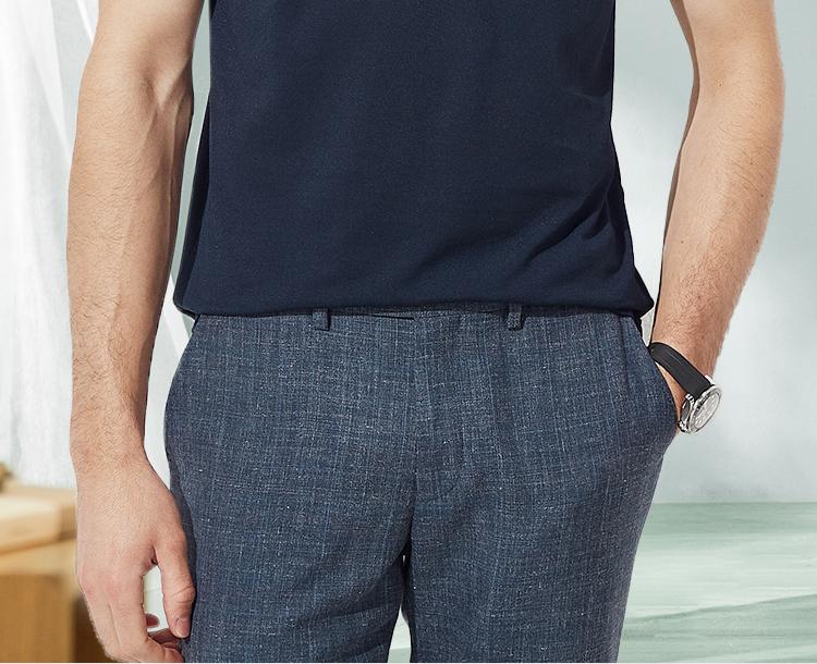 [Cool Silk] Summer New Business and Leisure Breathable Collar Short Sleeve Polo Shirt for Men
