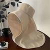 Fashion Sun Protection Quick-Drying Sun Hat With Large Brim Shawl Fisherman Hat For Women