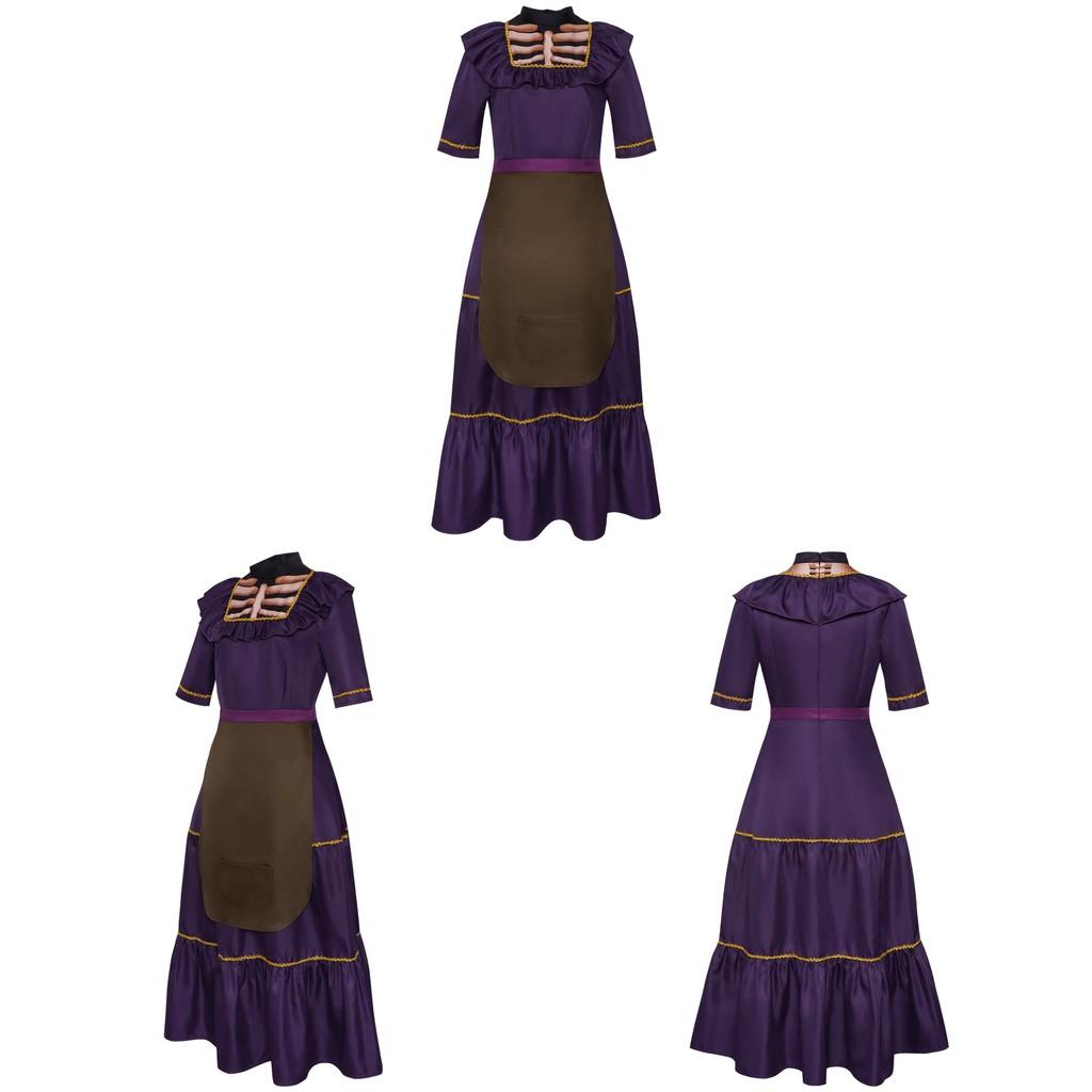 Coco Melda Cosplay Costume For Halloween Stage Performance With Soft Knit Fabric For Adults