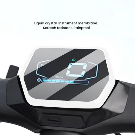 Waterproof Dashboard Cover Silicone Display Screen Protector Dust-proof Protective Case for ZT3/ZT3 Pro Electric Scooter
