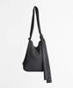 Green Stuff Knot Box Fit Shopper Bag 58 Pleated - Black
