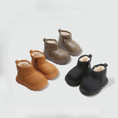Baby Snow Boots - Children's Padded Short Boots, Anti-slip Toddler Shoes, Cotton Shoes