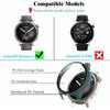 [4-Pack] Screen Protector Case with Tempered Glass Compitible with Amazfit Balance Smart Watch, Hard PC Case Screen Protector Cover Bumper