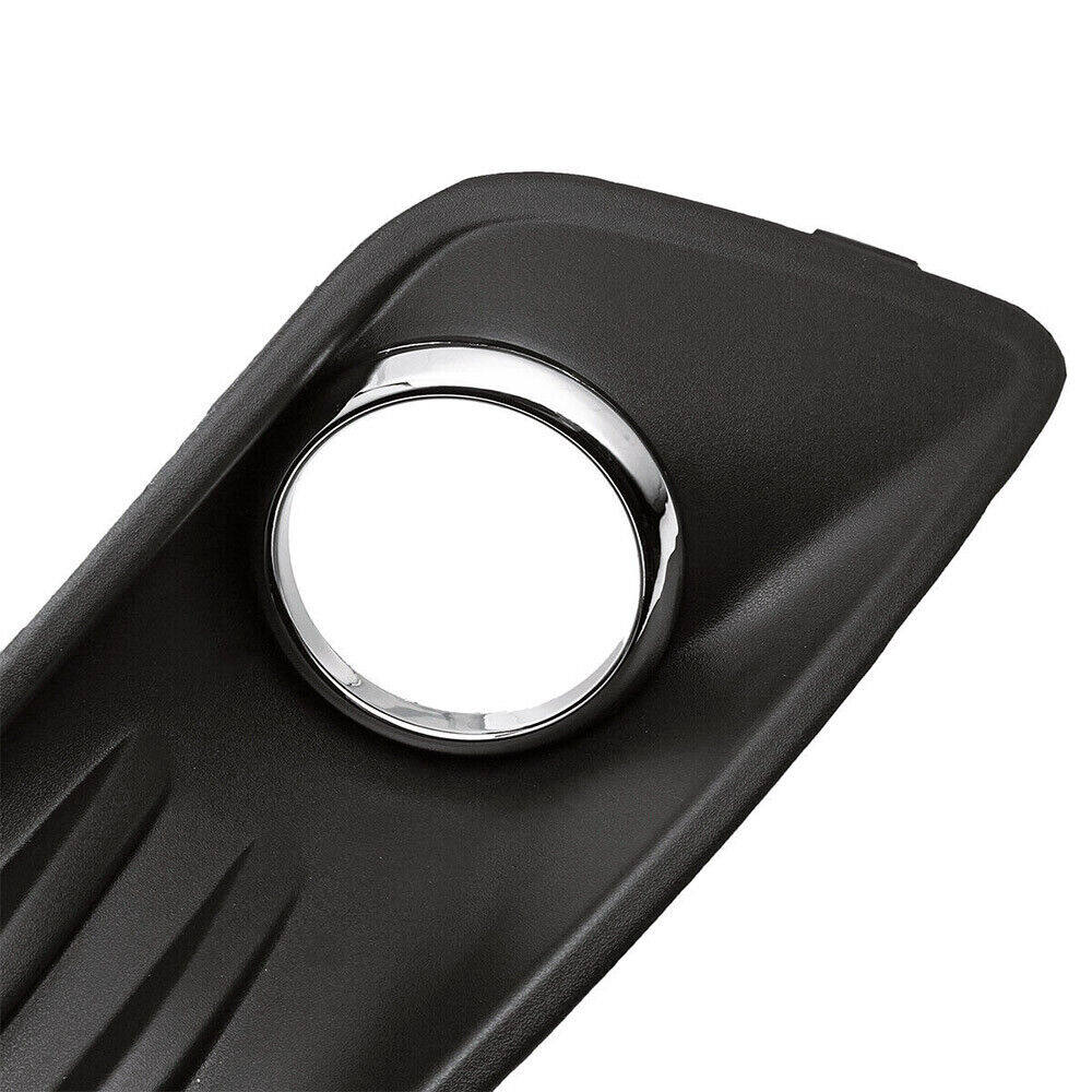 2x Främre stötfångare Dimljus Lampa Dekor Kåpa Ram För FORD FIESTA MK7 2013-2017