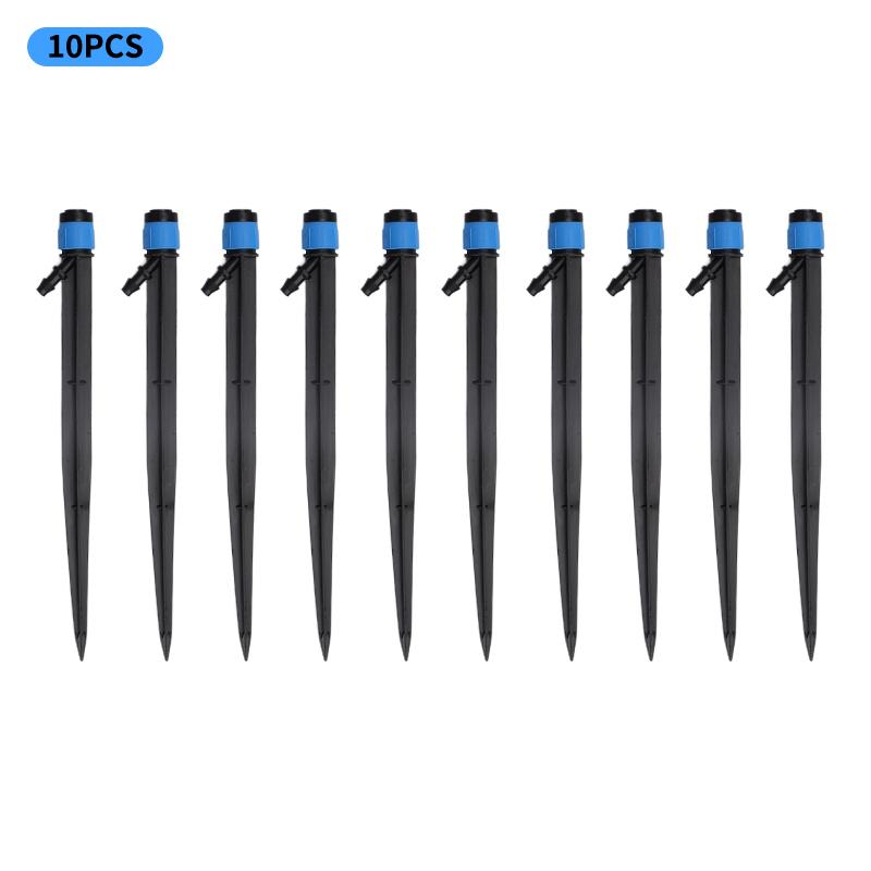 Drip Emitters Irrigation Kit 10/20Pcs 18cm Adjustable Flow Drippers for Garden Lawn Potted Plant Automatic Watering System