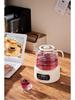 110V Glass Tea Kettle: Health Pot for Office and Home, Compatible with US, European, and British Standards.