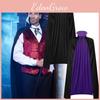 Halloween Long Hooded Double-layered Cloak For Anime Cosplay Stylish Design