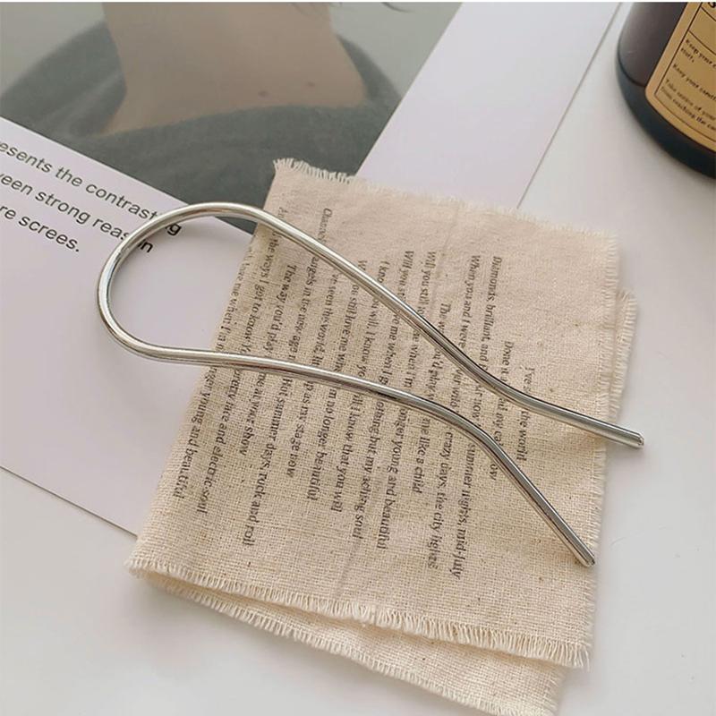 

Простые U-образные заколки-невидимки для волос для женщин, металлические заколки-невидимки, заколки-зажимы, инструменты для свадебной прически, аксессуары для женщин, пучок-мейкер