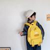 Adorable Cartoon Duck Kindergarten Backpack Large Capacity For Kids Boys Girls Breathable Canvas