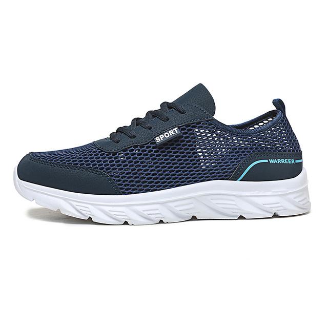 Men 'S Plus Size Sneakers Mesh Breathable Running Shoes Outdoor Casual Non -Slip Men 'S Shoes Lightweight Comfortable Men 'S Shoes