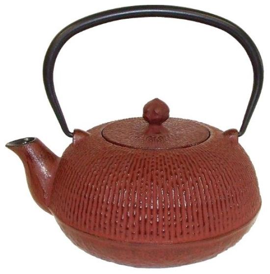 Ishigaki Sangyo Healing Mellow Iron Kettle 3612 0.9L (Reddish Brown)