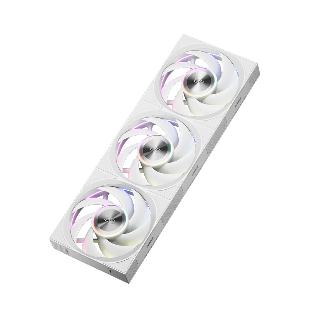 CPS ARGB Fan ARGB WH Japanese High-End "F7X120 3-in-1" [Official Distributor]