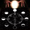 60x60cm Tarot Card Tablecloth Flannel Geometric Figure Divination Altar Cloth Board Game Oracles Card Pad Runes Support