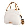 Große Kapazität Schulter Crossbody Lunchtasche Tragbare Handheld Isolierte Kühltasche für Büroangestellte Lebensmittelaufbewahrung mit Reißverschlusstasche vorne