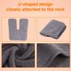 3Pcs U-Shape Towel Microfiber Esthetician Towel Absorbent Spa Massage Facial Treatment Neck Cosmetic Towels for Facial Cleansing
